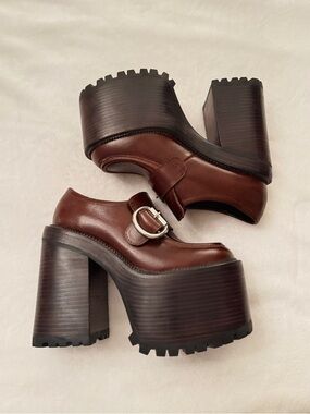 Jeffrey Campbell OFFSET Chunky Platforms *Sold Out* MRSP $245